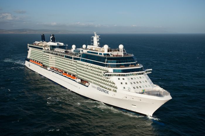 A photo of the Celebrity Equinox cruise ship